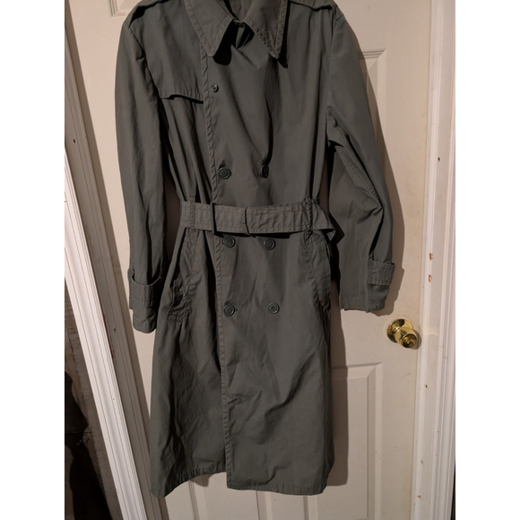 40L Vintage 1968 US Army Raincoat Quarpel AG 274 Vietnam Military Jacket Coat - Picture 1 of 7